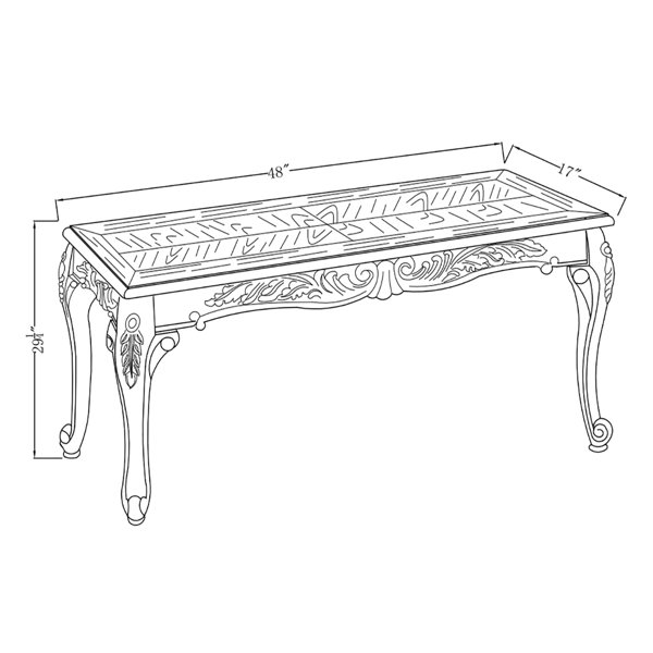 Lark Manor Aliese 4 Piece Living Room Table Set & Reviews Wayfair